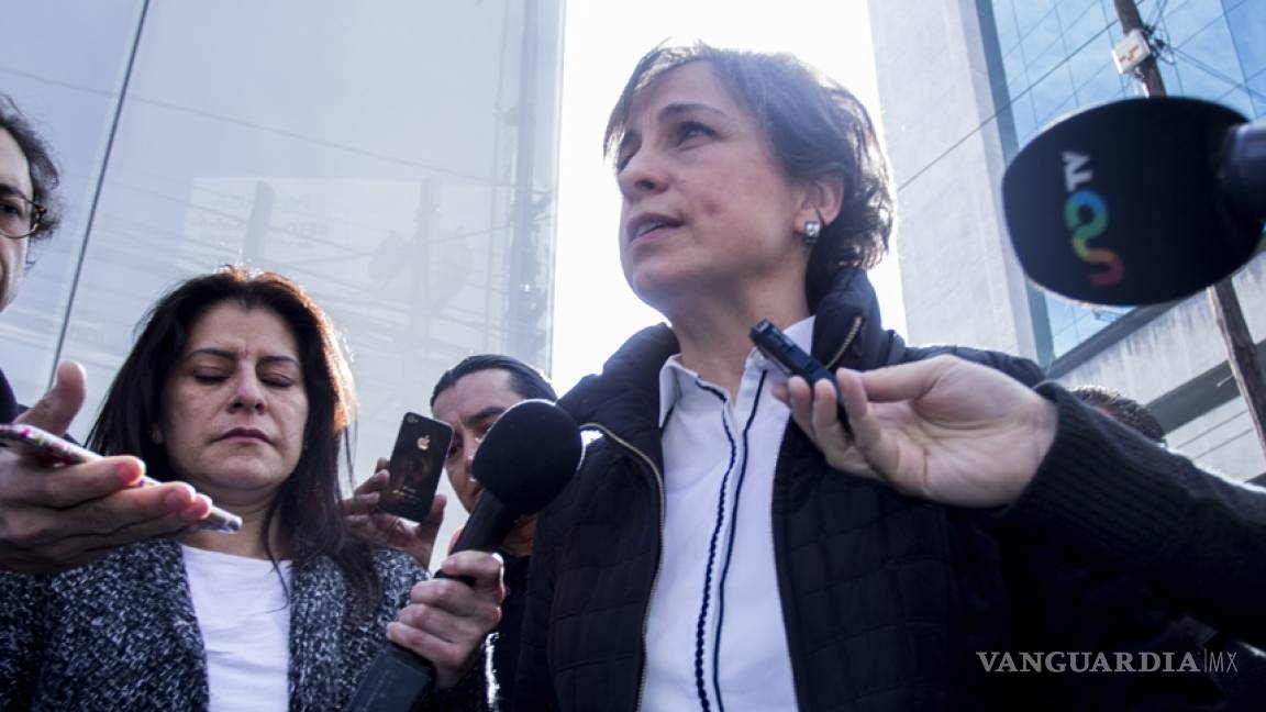 Aristegui presenta queja contra IFT y Segob ante la CNDH