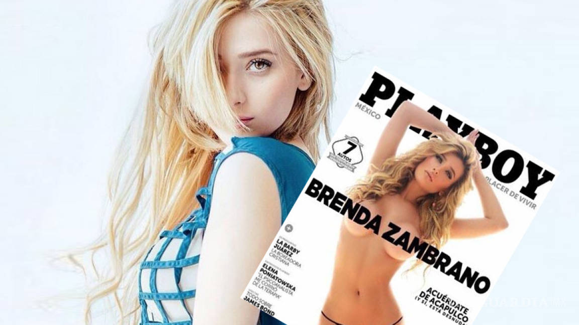 Brenda Zambrano, portada de Playboy en Noviembre