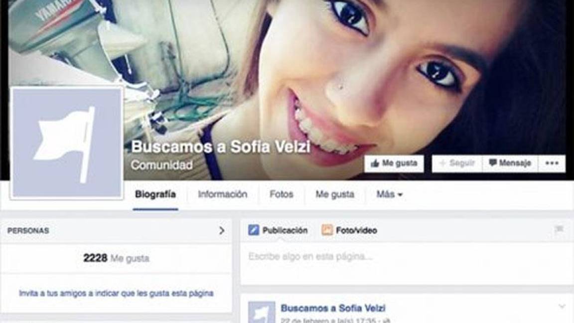 Novio denunció desaparición en Facebook, pero ella nunca existió