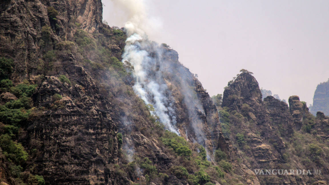 Incendio en Tepoztlán liquidado al 97%