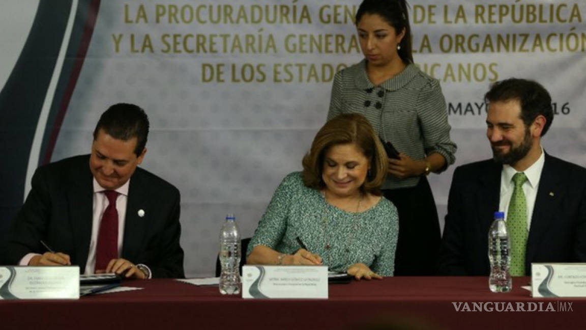 PGR y OEA pactan colaborar en prevención de delitos electorales