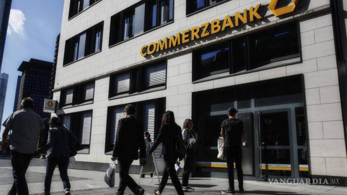 Commerzbank, el segundo banco alemán, suprimirá 7,300 empleos