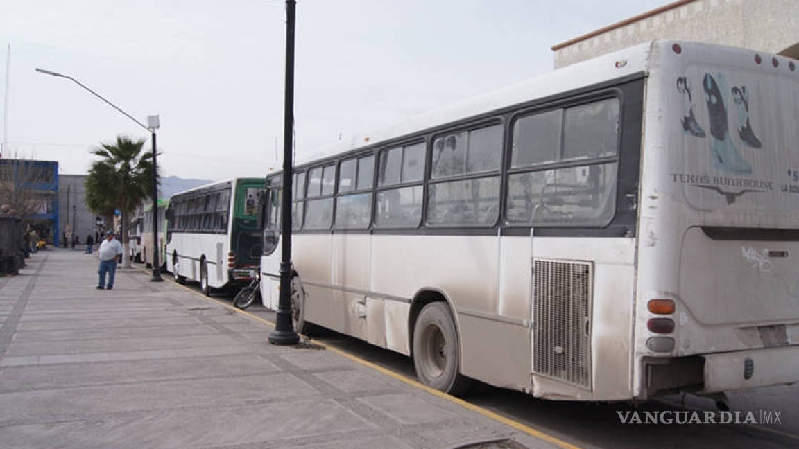 Incumple transporte colectivo en Acuña con horario y rutas