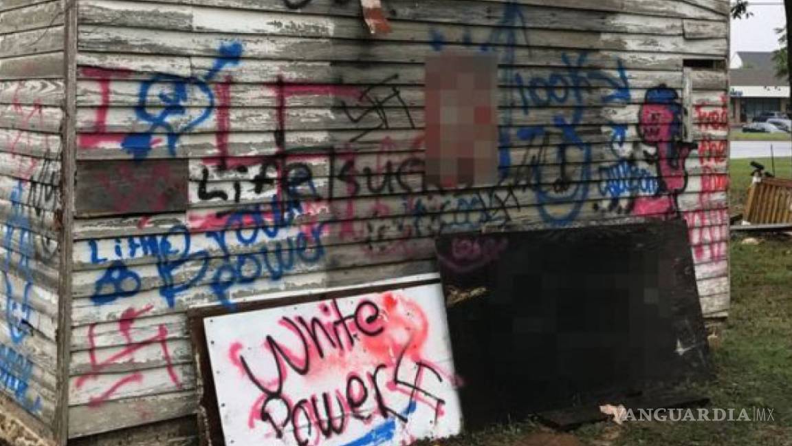 Condena a grafiteros racistas: ¡leer!
