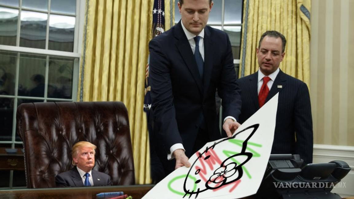 ‘Tiny Trump’, la versión diminuta del presidente de EU en memes