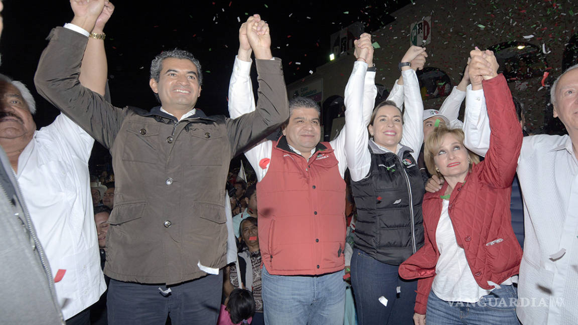 Oficializan candidatura de Riquelme para Coahuila, gana con el 90% de los votos