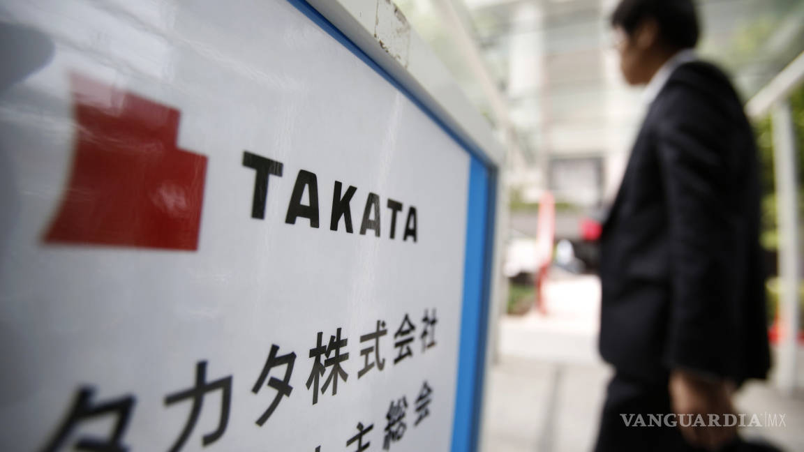 Takata acepta culpa; pagará mil mdd en EU