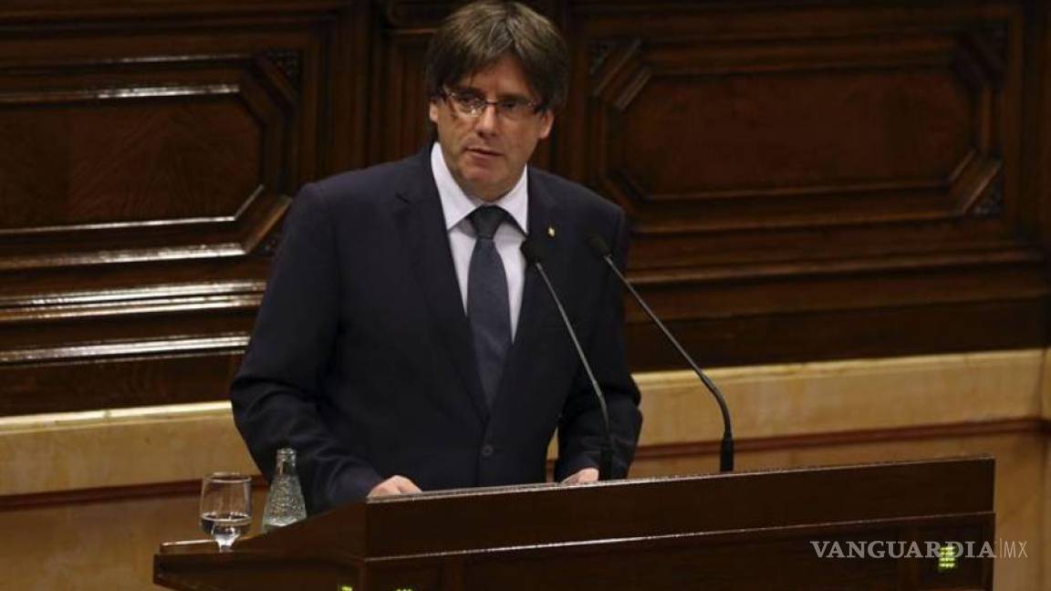 Presidente catalán convocará referéndum de independencia en 2017