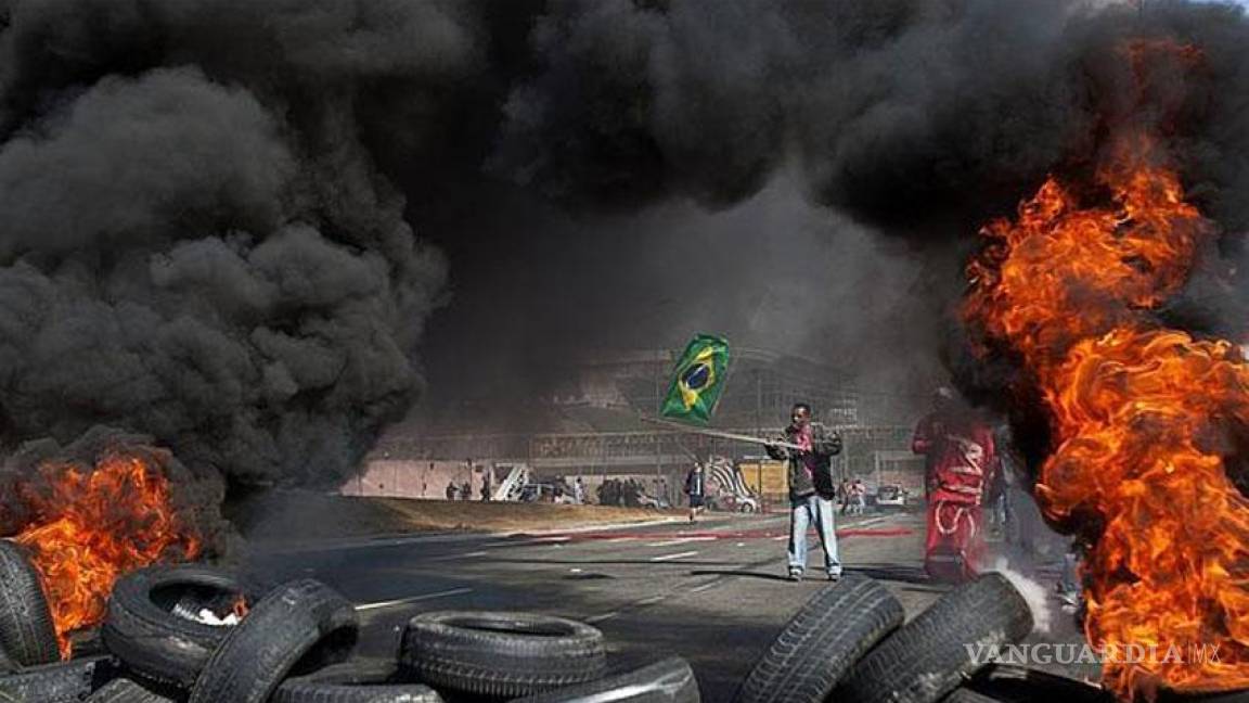 Planeaban protestar con artefactos explosivos en la final del Mundial de Brasil