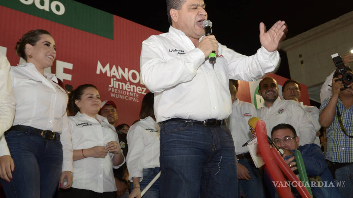 Advierte candidato a la Gubernatura Miguel Riquelme posible intromisión criminal en campañas electorales