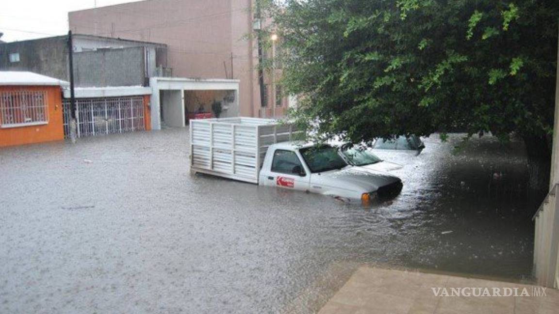 Tormenta provoca inundaciones severas en Matamoros, Tamaulipas