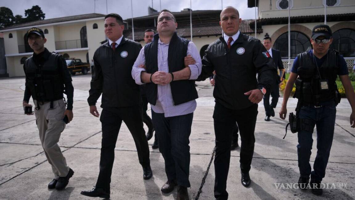 Javier Duarte será llevado al Reclusorio Norte