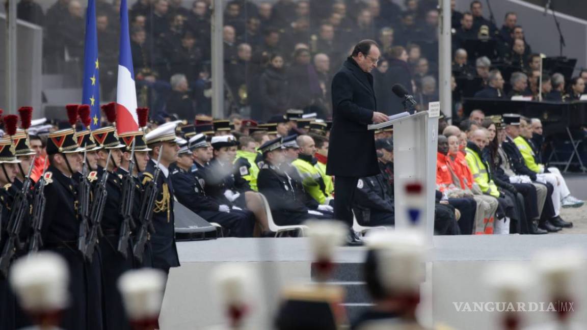 Francia homenajea a las víctimas de los atentados