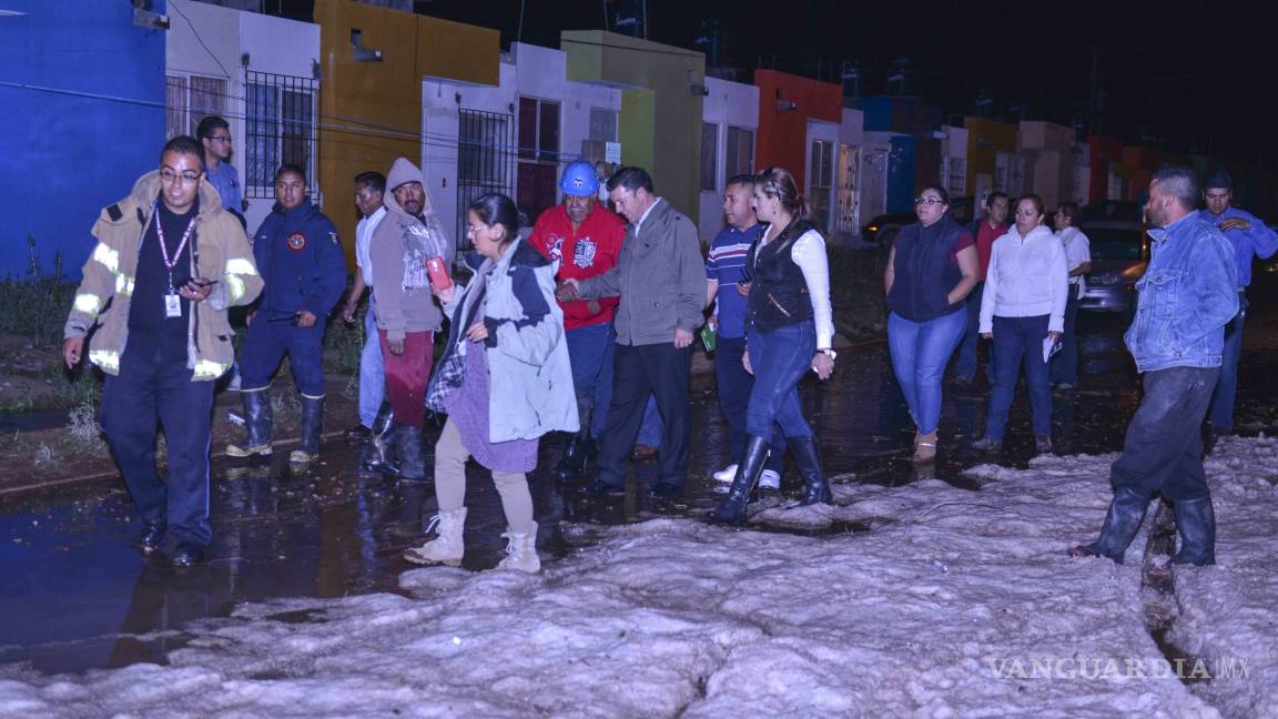 Granizada daña 100 casas en Zacatecas