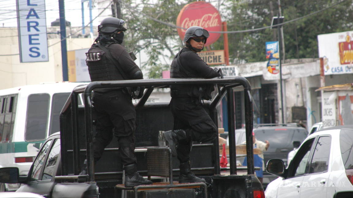 Policías no deben quitarse las capuchas: Alcalde de Monclova