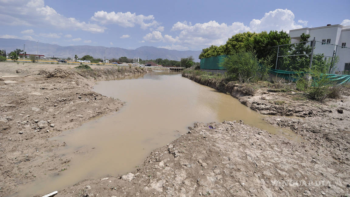 Descartan canalizar peligroso arroyo de Saltillo