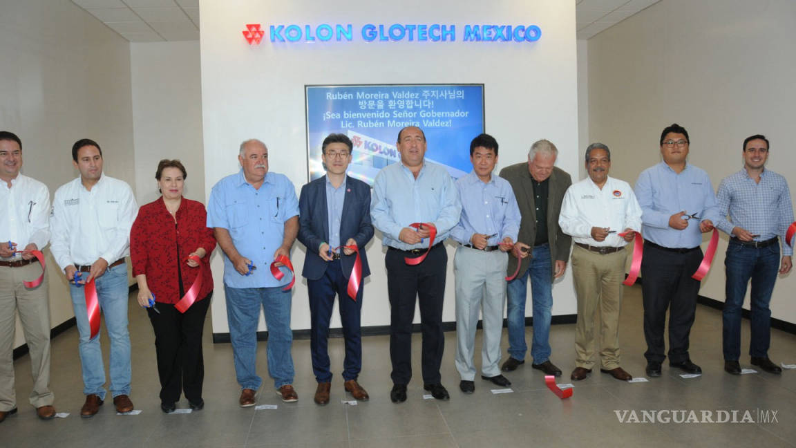 Inauguran planta coreana Kolon Glotech