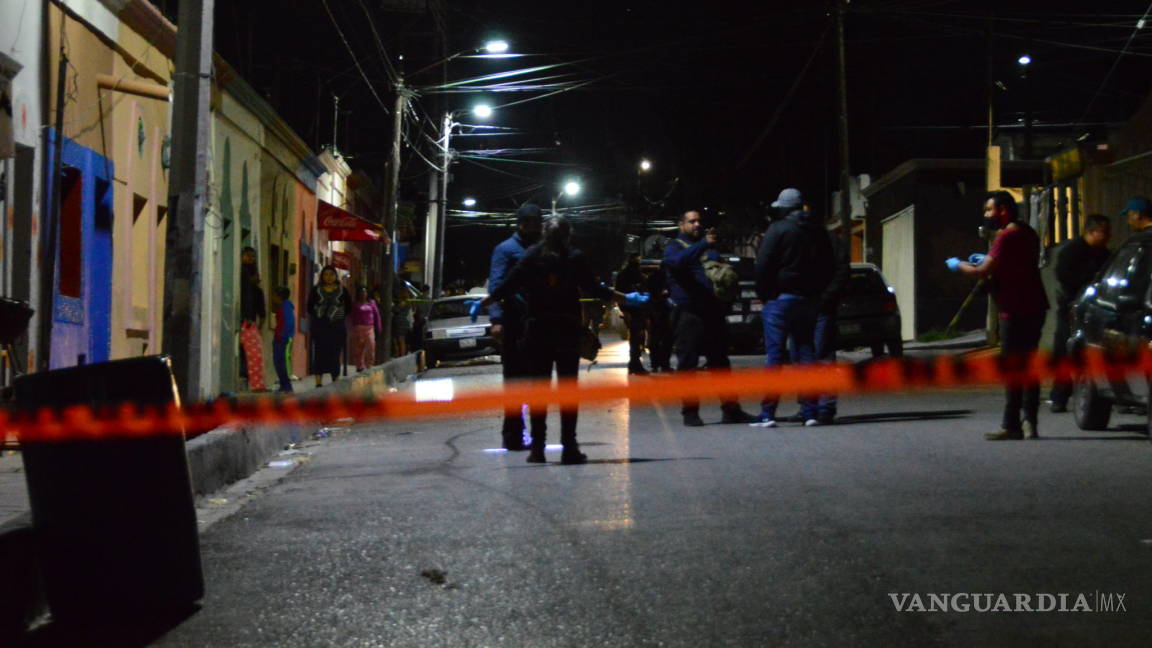 En ataque directo asesinan a uno, crimen moviliza elementos de seguridad en Saltillo