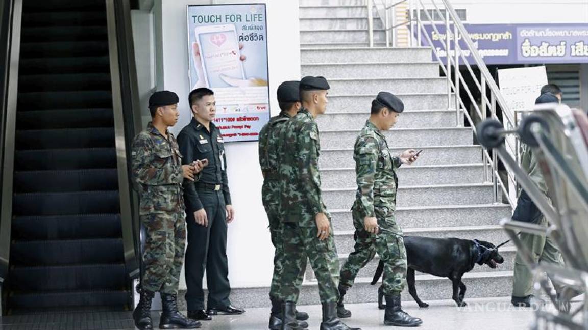 Bomba en hospital militar de Bangkok deja 24 heridos