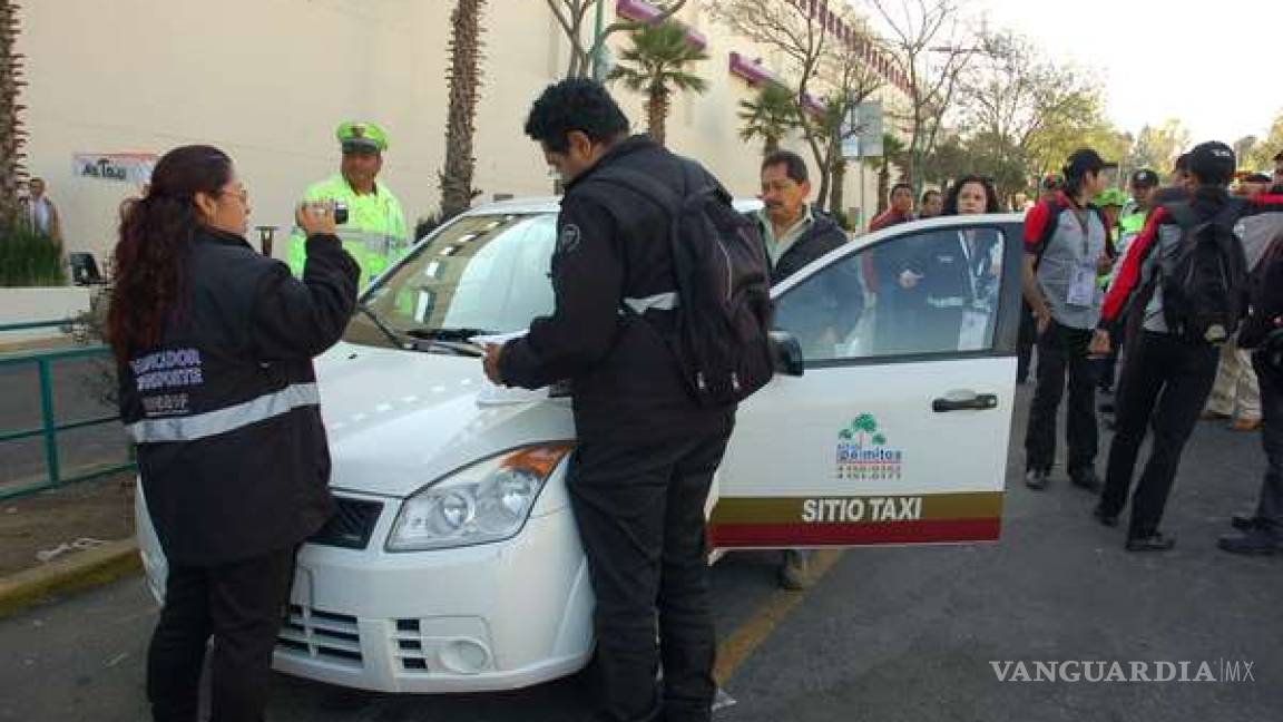 'Cazarán' a taxis piratas en CDMX tras rapto de española