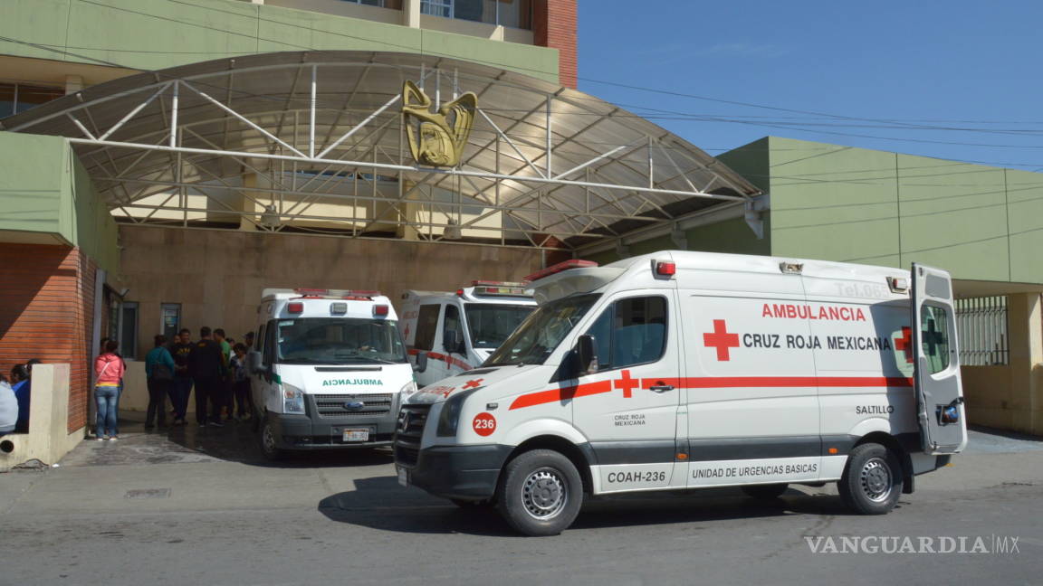 Paramédicos de la Cruz Roja ignoran heridas graves lesionado en Saltillo