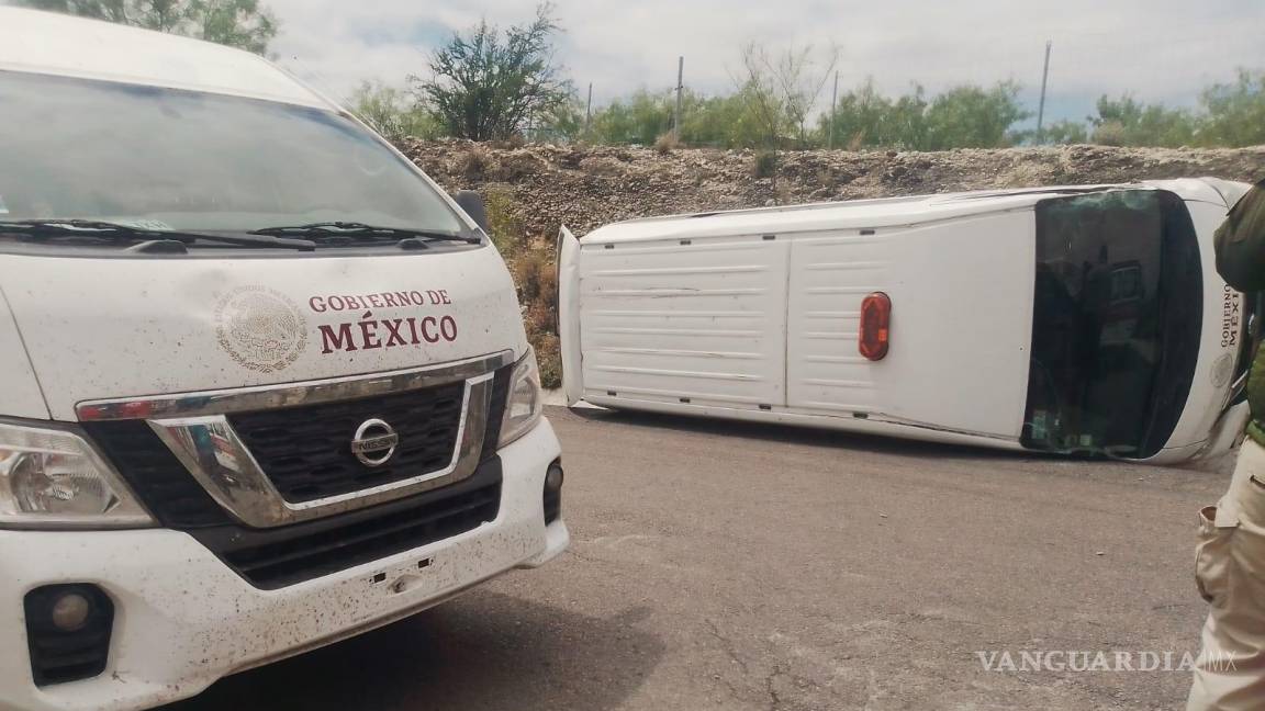 Coahuila: 21 migrantes resultan heridos después de volcar a bordo de una unidad de migración