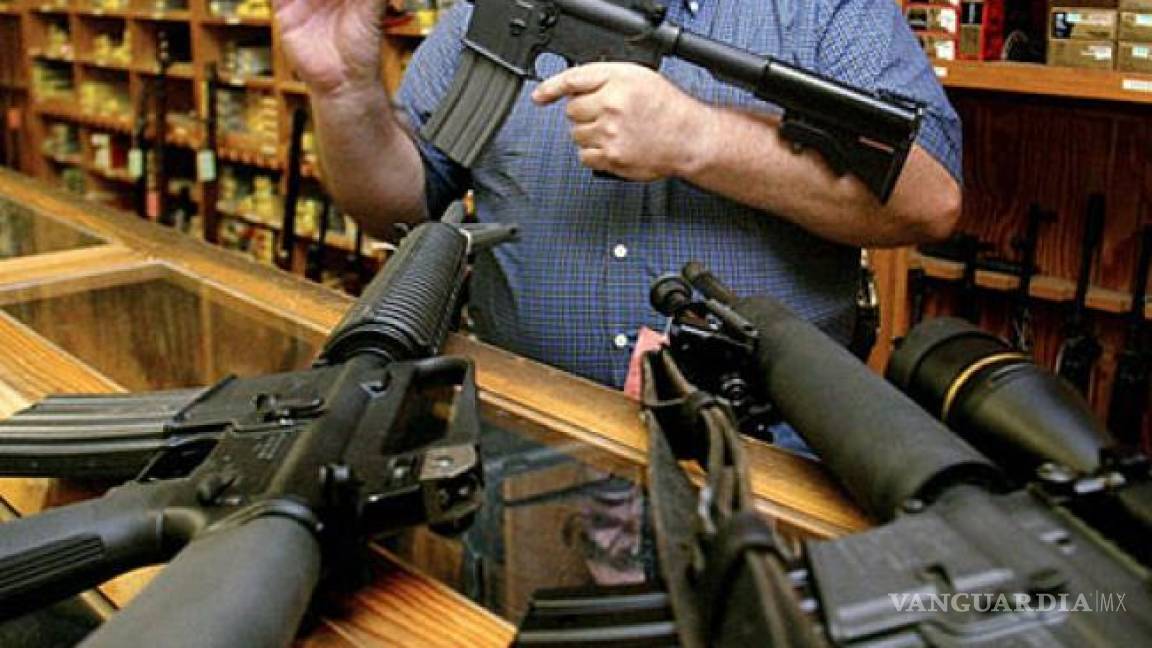 Senado de EU elimina veto para compra de armas por enfermos mentales