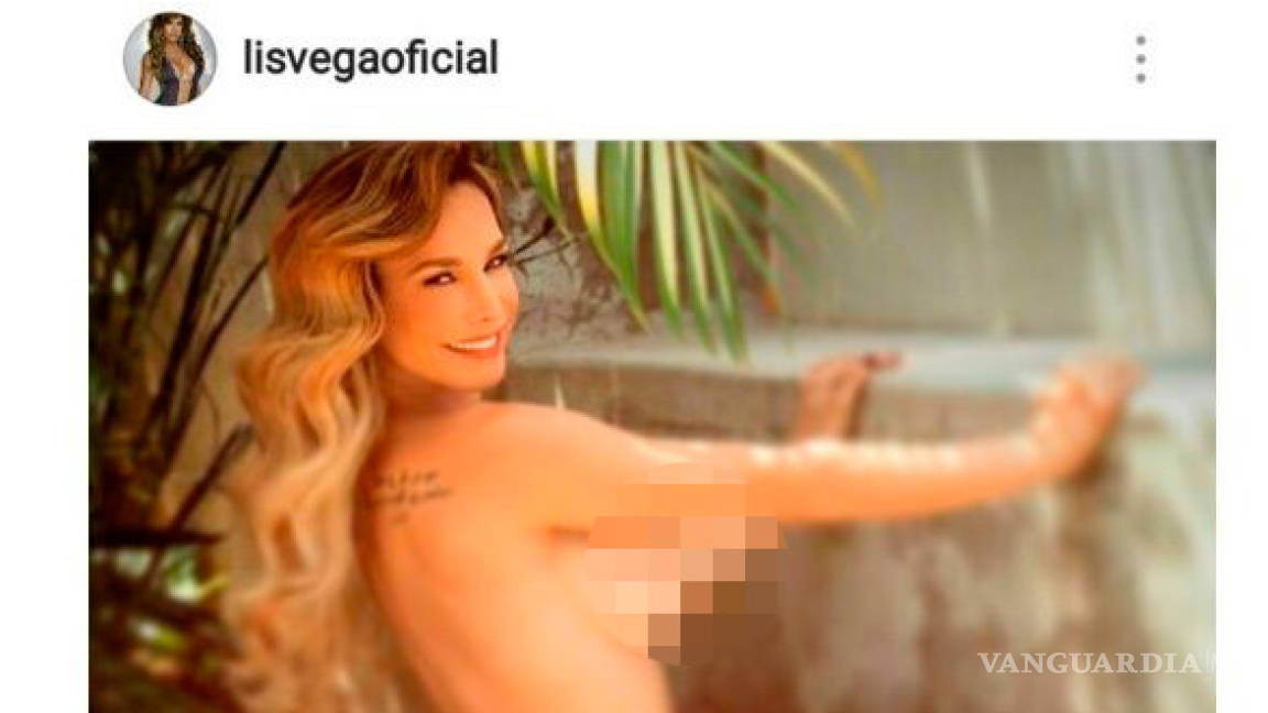 Lis Vega sube foto desnuda a Instagram, la borra pero sus fans la comparten