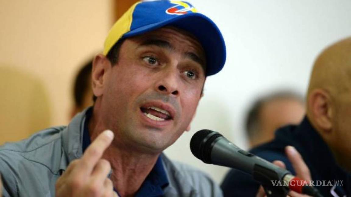 Capriles dice estar &quot;optimista&quot; por un cambio político pese a Constituyente en Venezuela