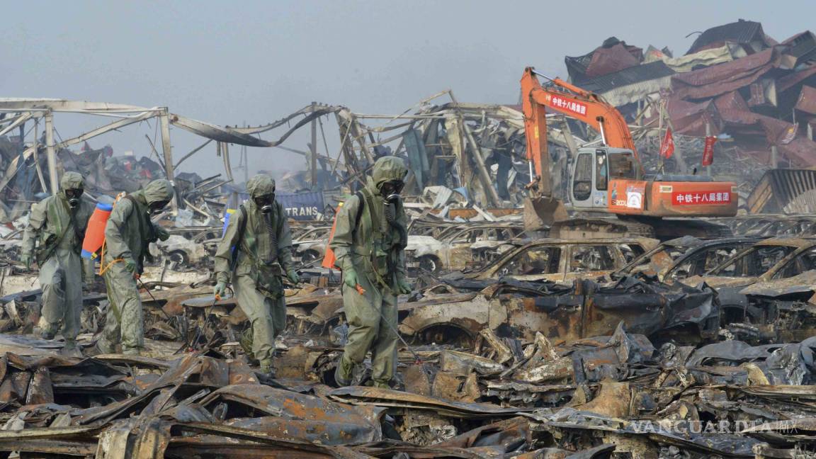 Detienen a 23 personas responsables por explosión en Tianjin