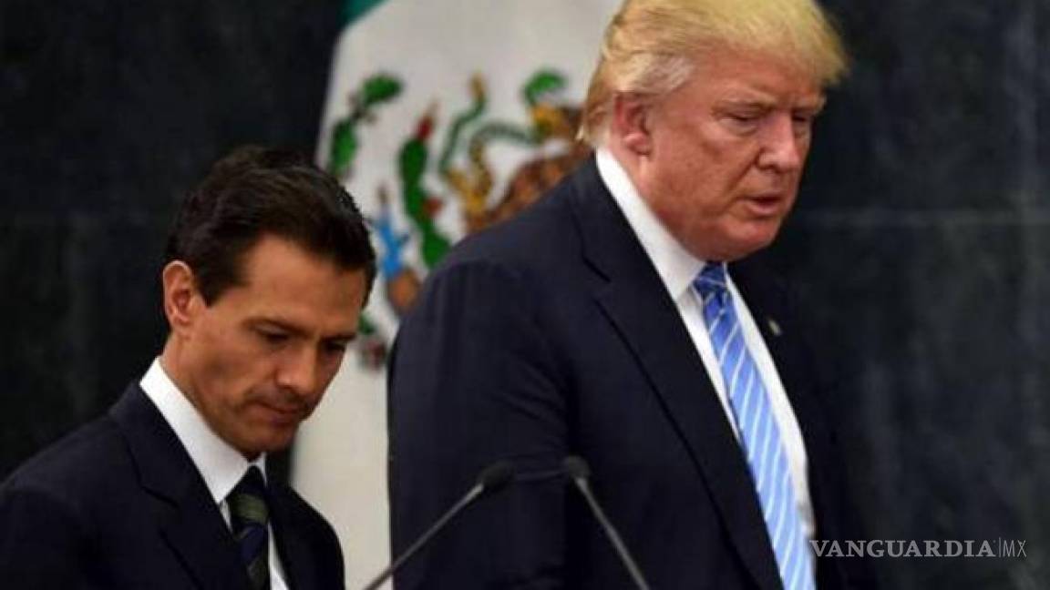 PRD analiza pedir juicio político contra Peña Nieto por Trump