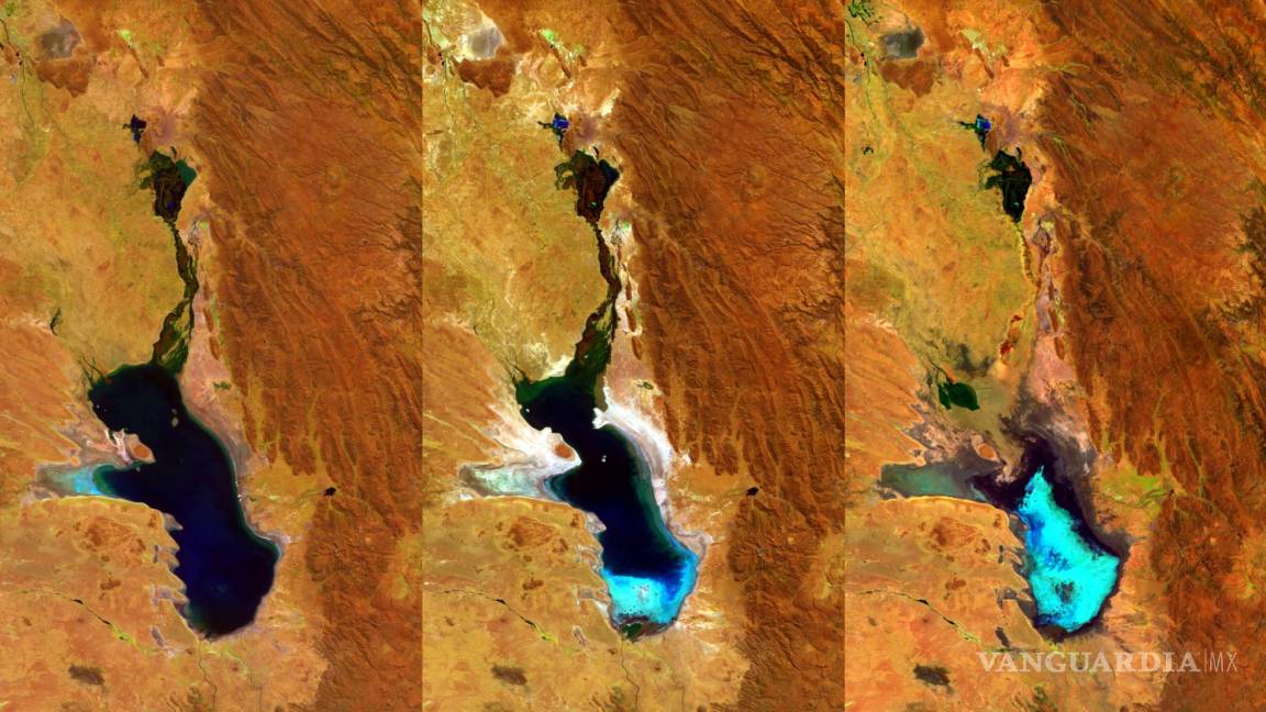 La Agencia Espacial Europea revela la desaparición de un lago en Bolivia
