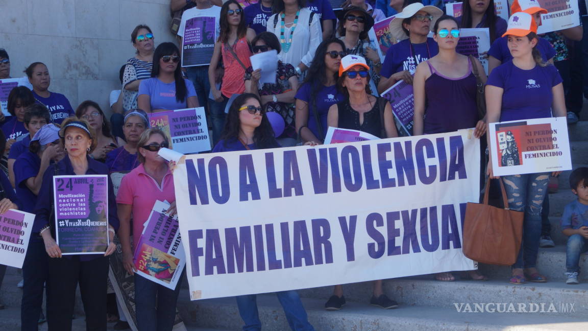En Torreón se unen para protestar contra violencia hacia mujeres