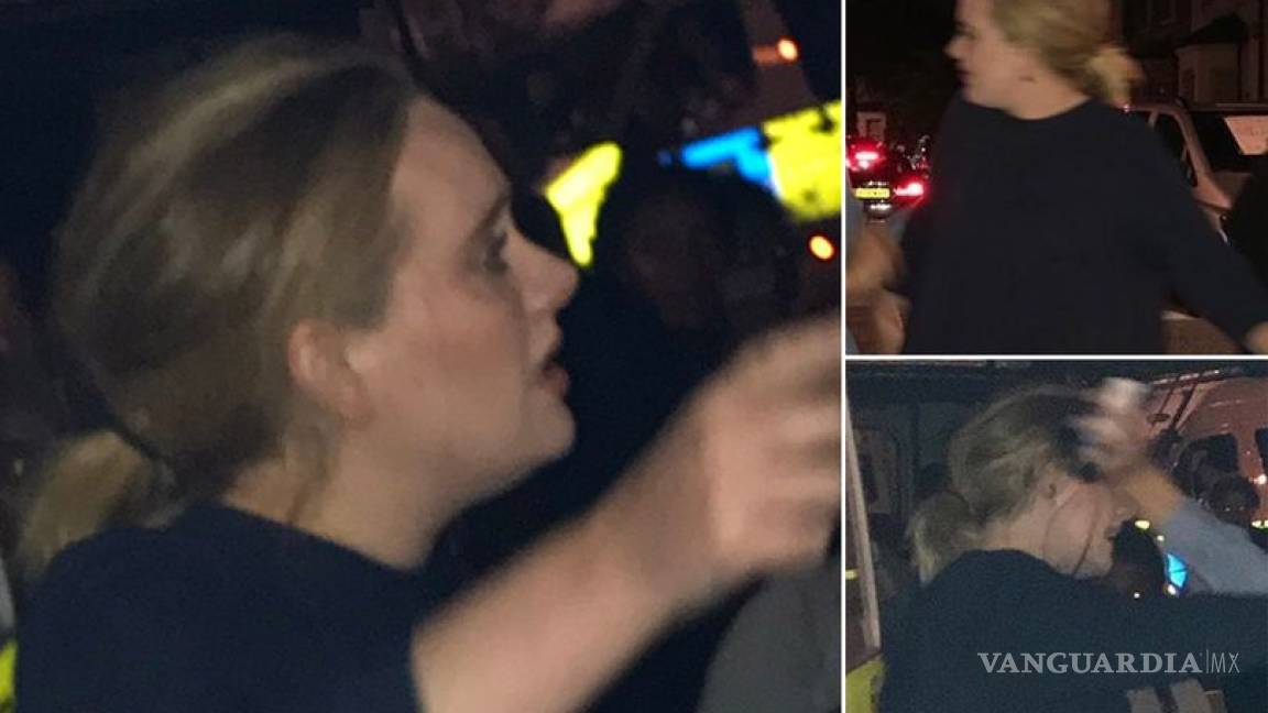 Visita Adele a los damnificados del incendio en Londres