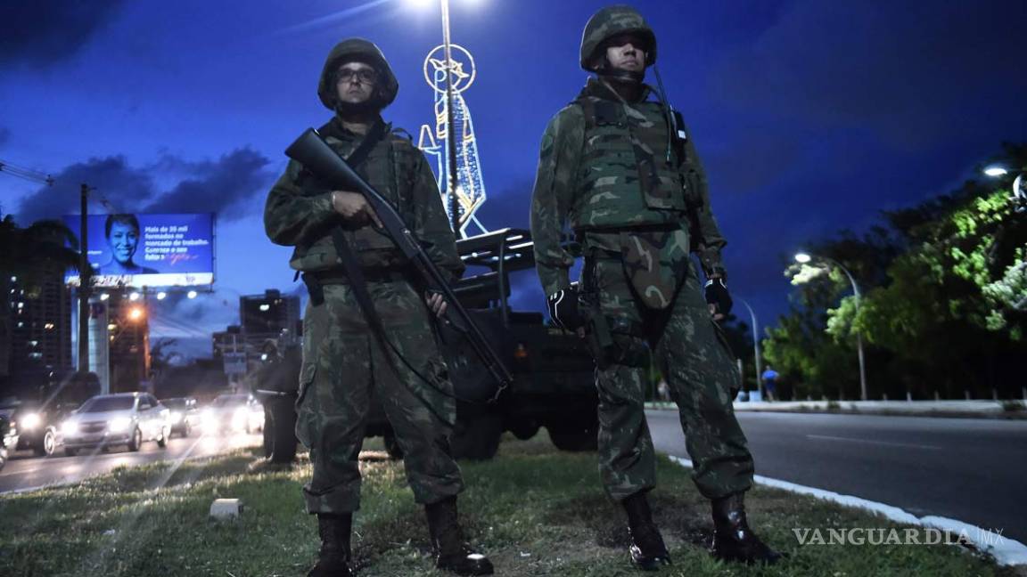 Policía militar a cargo de la cárcel en Brasil tras enfrentamientos