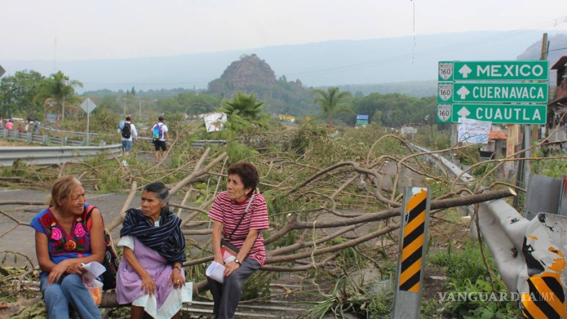 Bloquean por 3 días consecutivos acceso a Tepoztlán