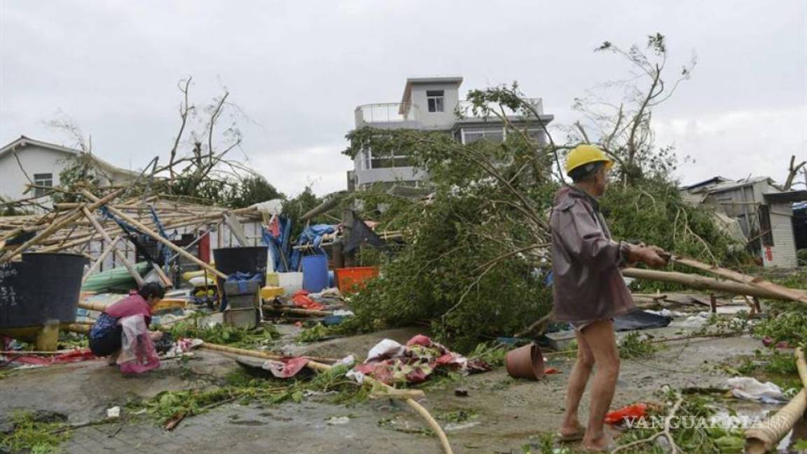 29 fallecidos por el tifón Meranti en China
