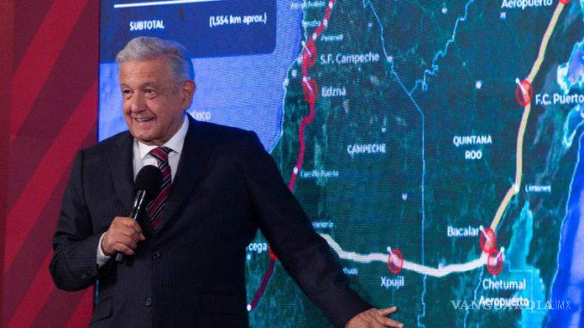 Tren Maya respetará cenotes y ríos subterráneos; ‘se construirán segundos pisos’, asegura AMLO