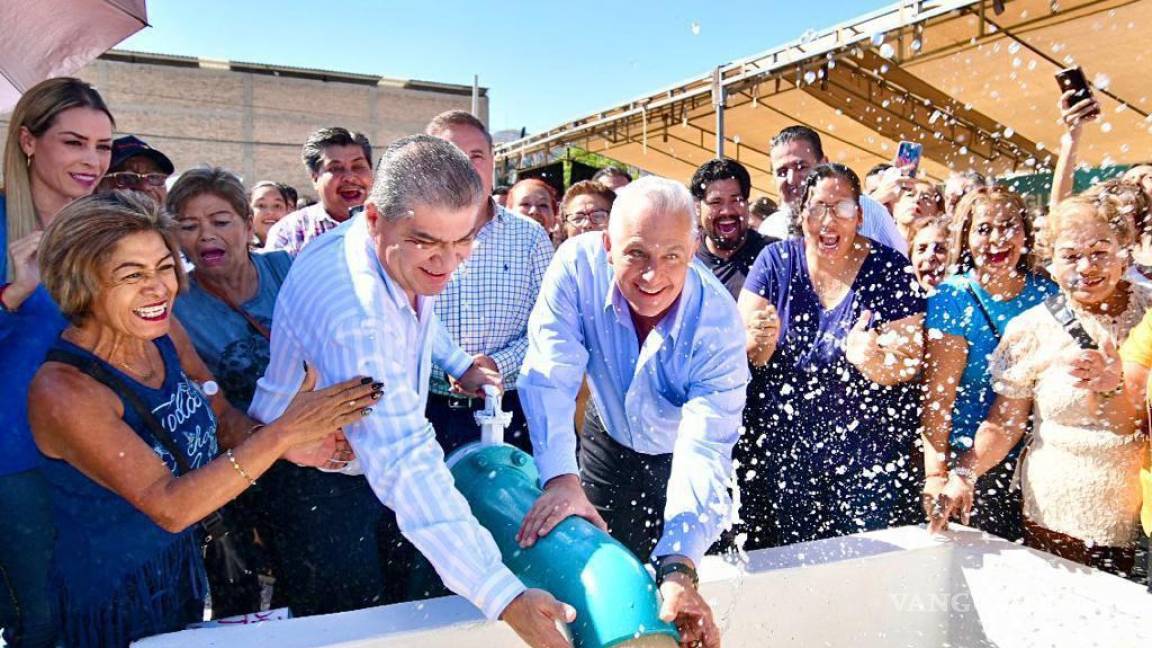 Inauguran Gobernador y Alcalde de Torreón nuevo pozo en beneficio de 30 mil torreonenses