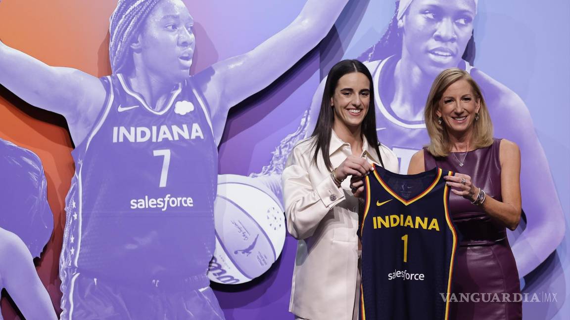 Caitlin Clark es el pick número uno del Draft de la WNBA y jugará con el Fever de Indiana