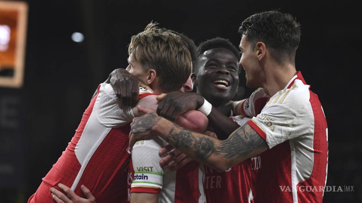Arsenal retoma la punta de la Premier League tras triunfo ante el Wolverhampton