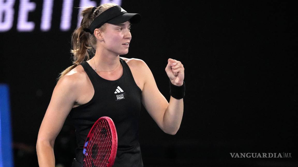 Rybakina, el nuevo rostro del tenis femenil, ya está en la final de Australia
