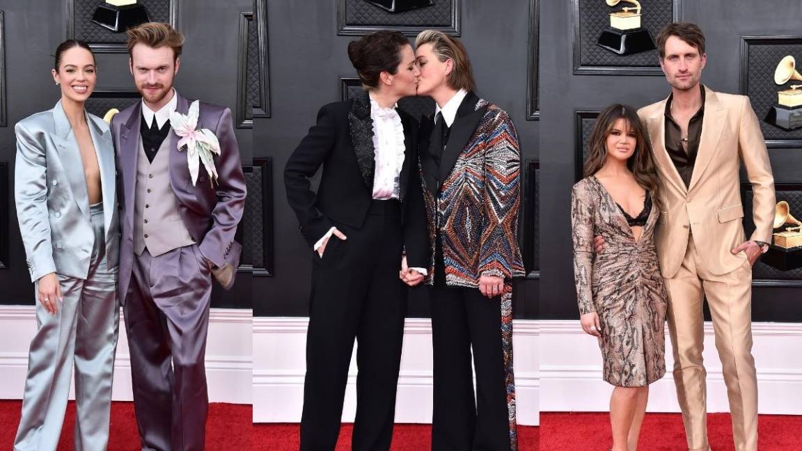 Los trajes, y el romance, fueron parte de la alfombra roja. $!Los trajes, y el romance, fueron parte de la alfombra roja.