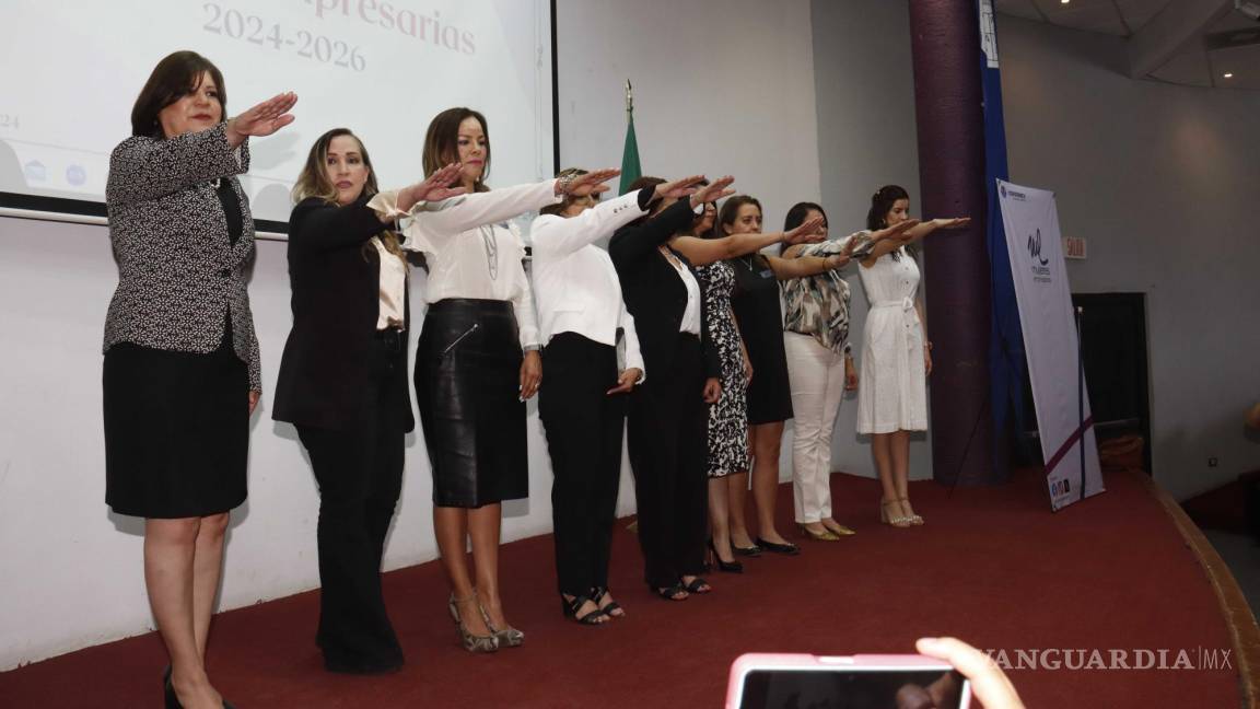 Realizan toma de compromiso de Comisión de Mujeres Empresarias en Coahuila