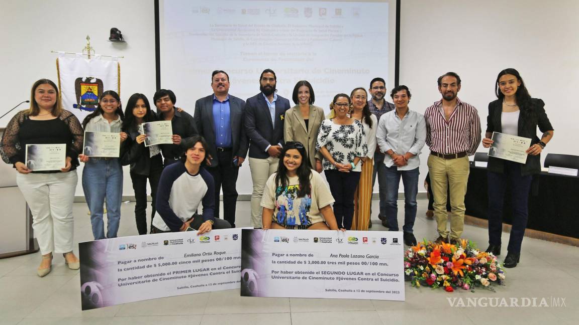 Reconocen a ganadores del Primer Concurso Universitario de Cineminuto en la UAdeC