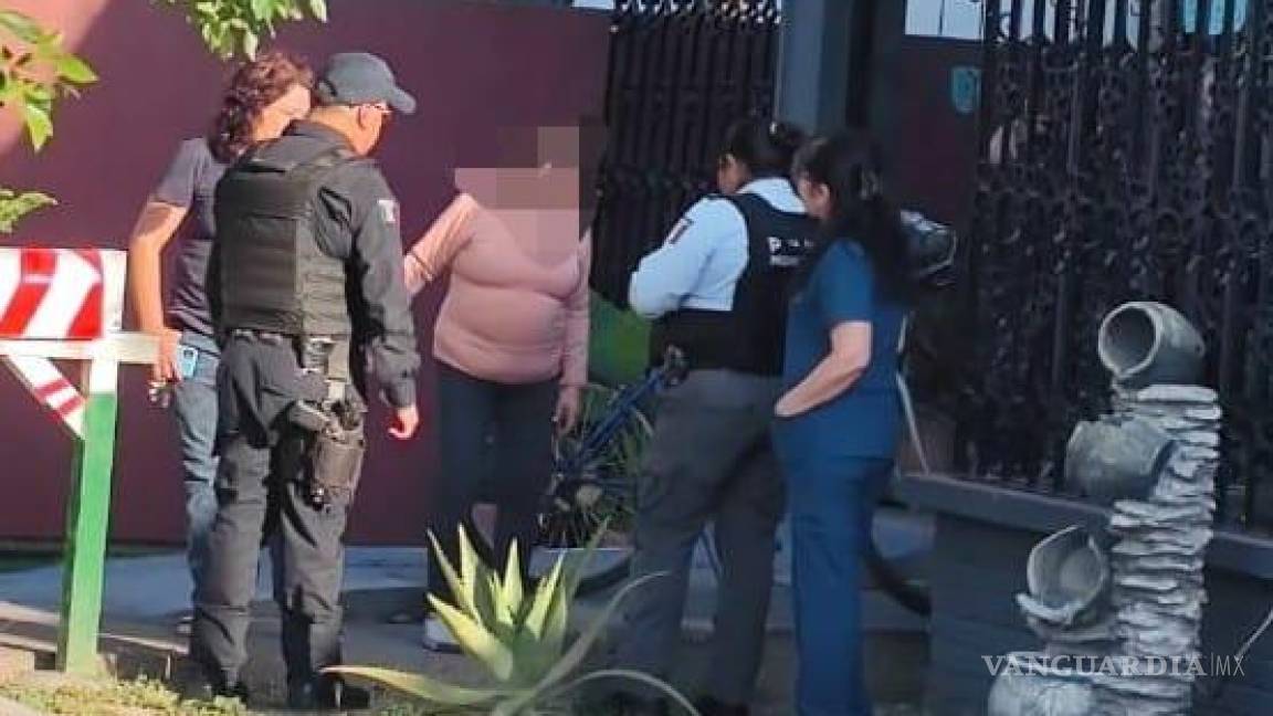 Mujer sale de asilo en Monterrey y causa intensa movilización policiaca
