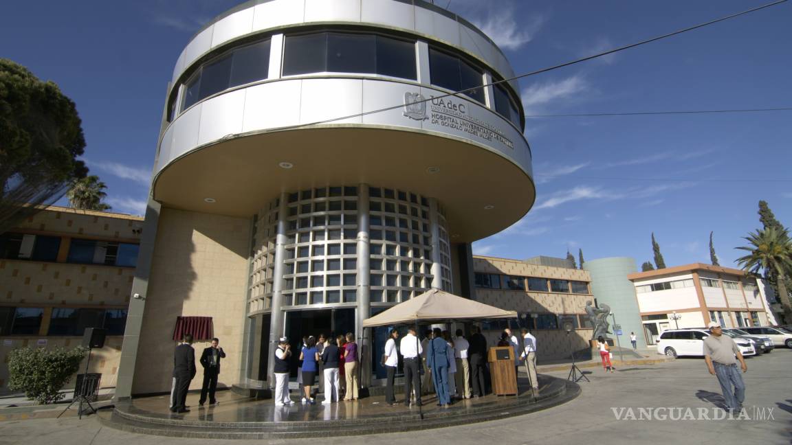Invertirá Hospital Universitario de Saltillo 100 millones en ampliar instalaciones
