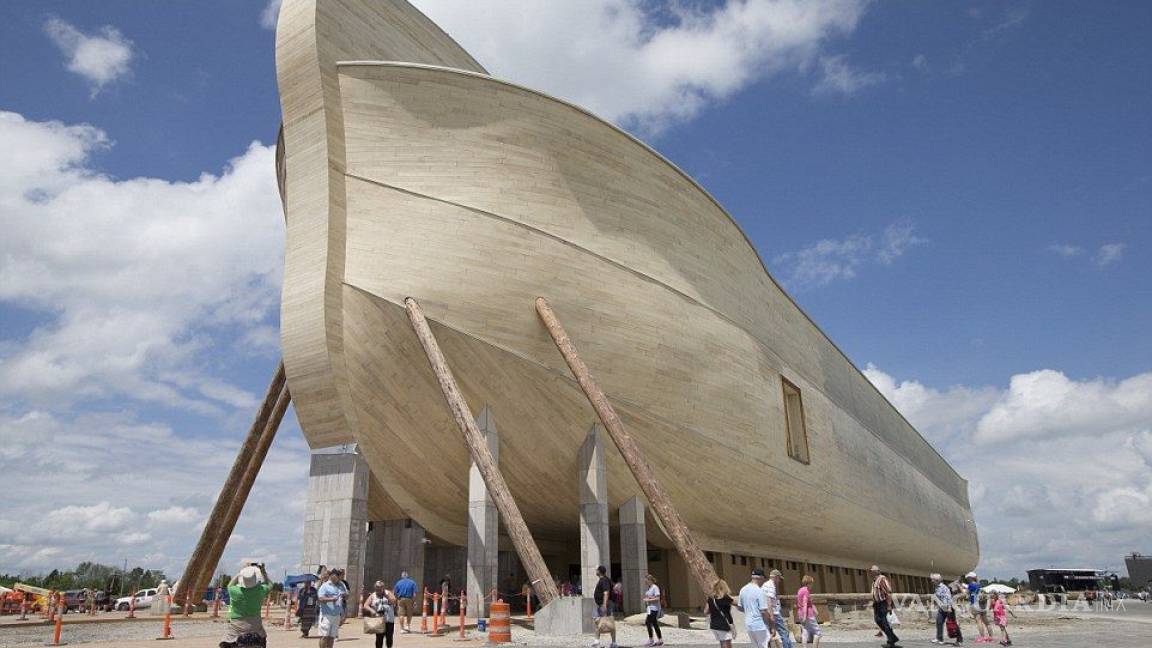 Inauguran ‘polémica’ Arca de Noé en Kentucky