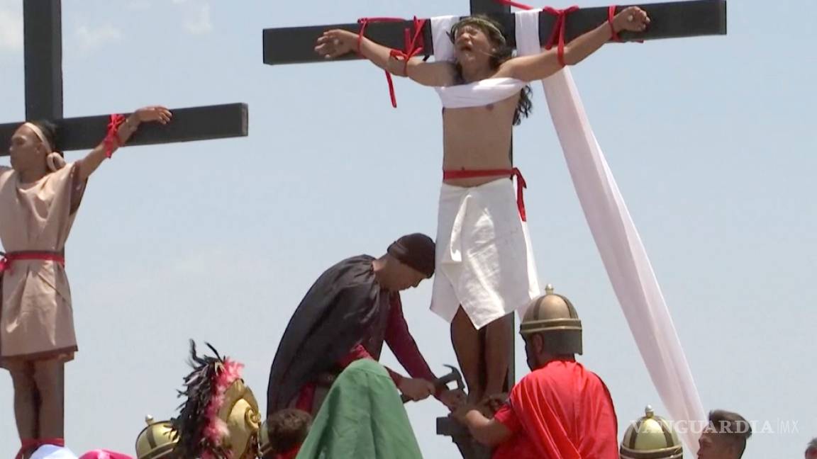 Jesús de Pampanga, rey de los filipinos crucificados en Viernes Santo
