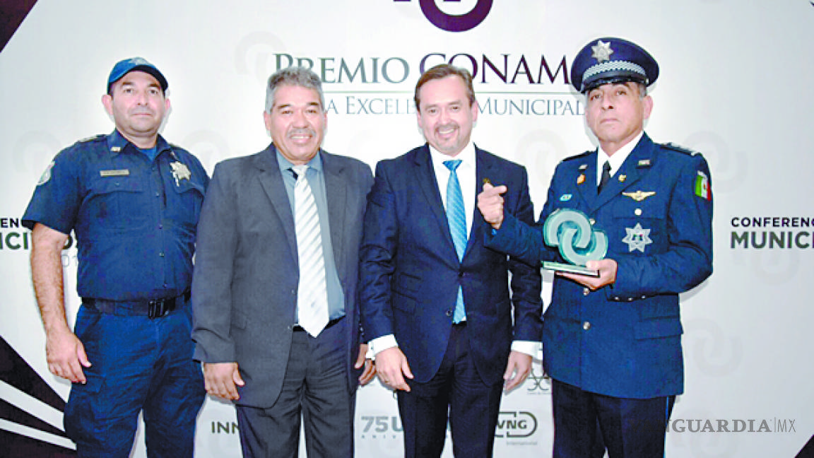 Premian Municipios innovación en Policía Escolar de Monclova
